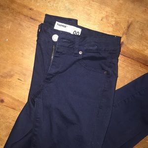 GARAGE High Waist Navy Blue 00